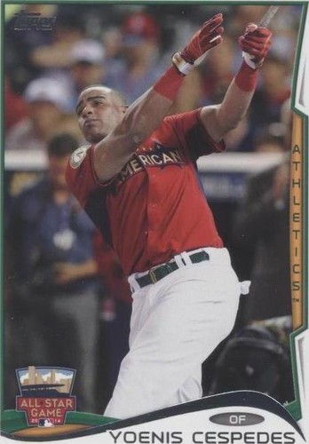 2014 Topps Update Series - Yoenis Cespedes #US-191