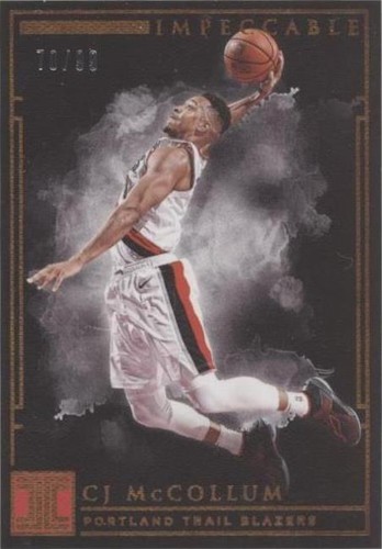 2018-19 Panini Impeccable - C.J. McCollum #54