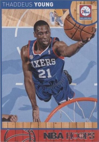 2013-14 NBA Hoops - Thaddeus Young #16