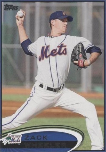 2012 Topps Pro Debut - Zack Wheeler #160