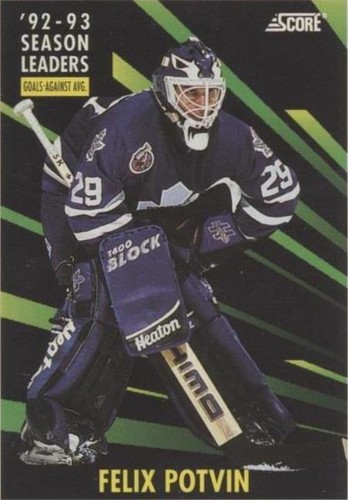 1993-94 Score - Felix Potvin #484