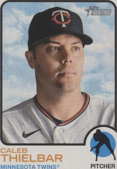 2022 Topps Heritage - Caleb Thielbar #413