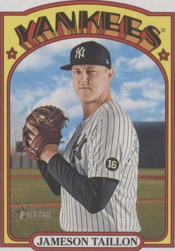 2021 Topps Heritage High Number - Jameson Taillon #607