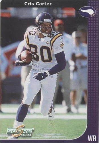 2002 Score Cris Carter #124