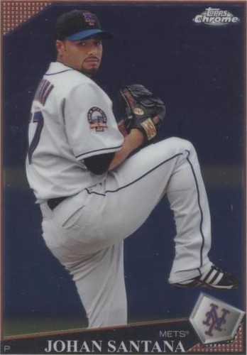 2009 Topps Chrome - Johan Santana #90