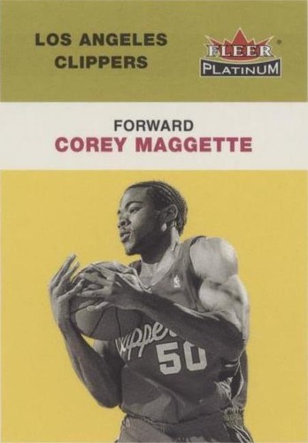 2001-02 Fleer Platinum - Corey Maggette #121