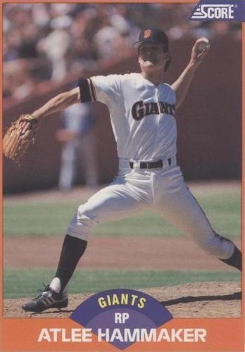1989 Score - Atlee Hammaker #422