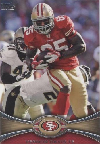 2012 Topps Vernon Davis #164