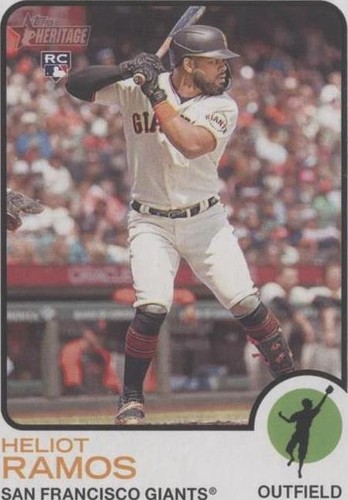 2022 Topps Heritage High Number - Heliot Ramos #643