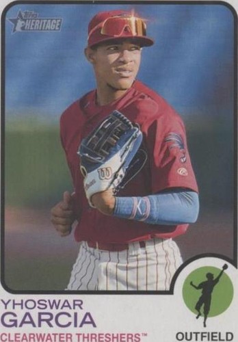 2022 Topps Heritage Minor League Edition - Yhoswar Garcia #27