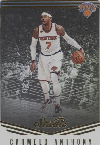 2016-17 Panini Studio - Carmelo Anthony #10