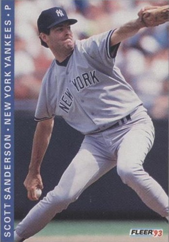 1993 Fleer - Scott Sanderson #655