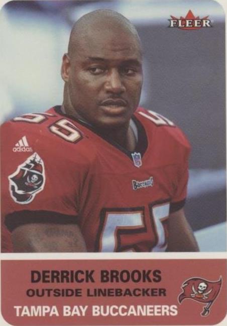 2002 Fleer Tradition Derrick Brooks #154