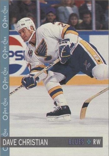 1992-93 O-Pee-Chee - Dave Christian #289