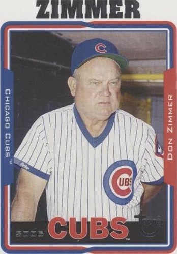 2005 Topps Retired Signature Edition - Don Zimmer #19