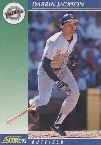 1992 Score - Darrin Jackson #521