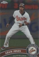 2011 Topps Chrome - Adam Jones #83