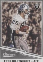 2017 Panini Classics Fred Biletnikoff #148
