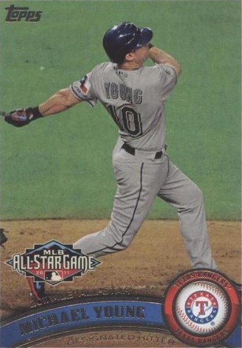 2011 Topps Update Series - Michael Young #US138