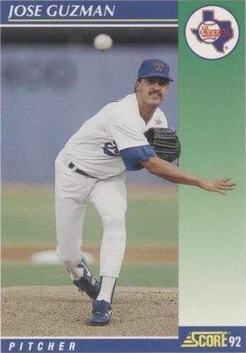 1992 Score - Jose Guzman #502