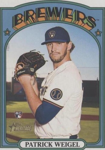2021 Topps Heritage High Number - Patrick Weigel #674