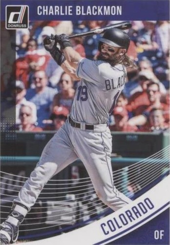 2018 Panini Donruss - Charlie Blackmon #104