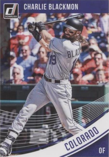 Panini Donruss 2018 - Charlie Blackmon #104
