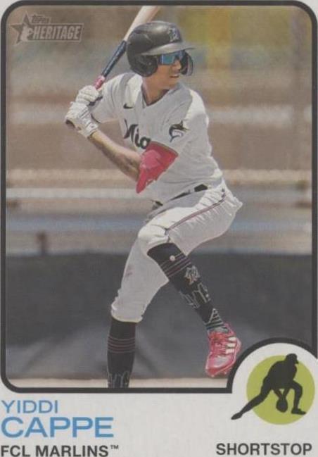 2022 Topps Heritage Minor League Edition - Yiddi Cappe #95