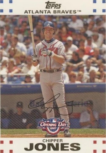 2007 Topps Opening Day - Chipper Jones #25
