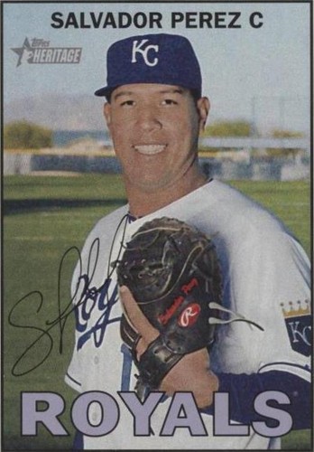 2016 Topps Heritage - Salvador Perez #302
