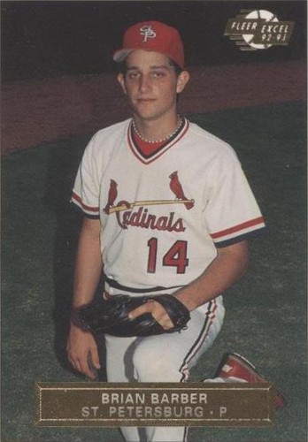 1992-93 Fleer Excel - Brian Barber #96