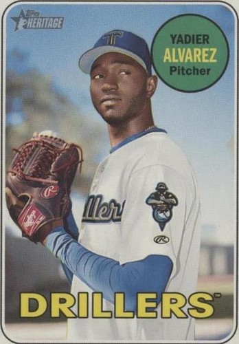2018 Topps Heritage Minor League Edition - Yadier Alvarez #24