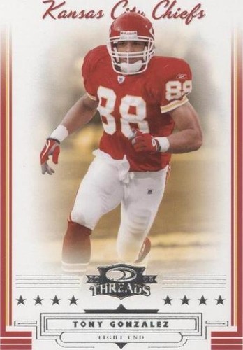 2006 Donruss Threads Tony Gonzalez #54