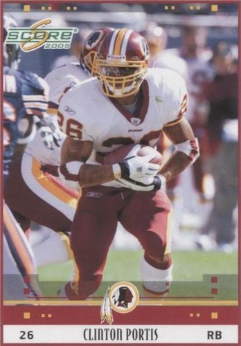 2005 Score Clinton Portis #294