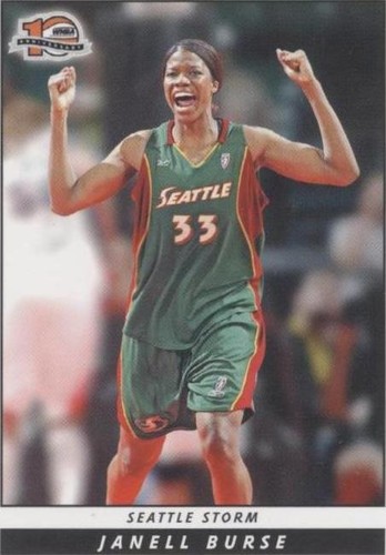 2006 Rittenhouse WNBA - Janell Burse #56