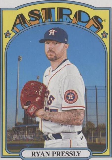 2021 Topps Heritage High Number - Ryan Pressly #688