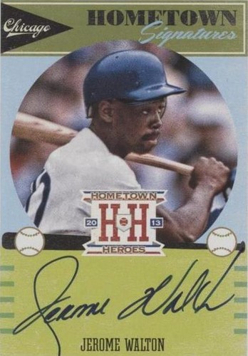 Jerome Walton Trading Cards