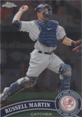 2011 Topps Chrome - Russell Martin #23