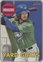 2018 Topps Heritage Minor League Edition - Brendan Rodgers #136
