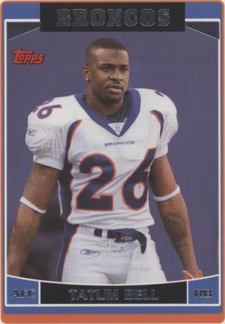 2006 Topps Tatum Bell #223