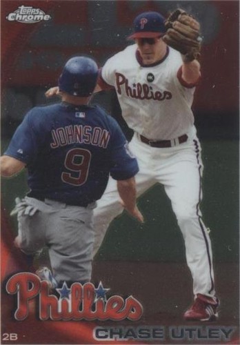 2010 Topps Chrome - Chase Utley #86