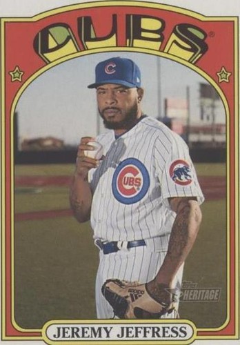 2021 Topps Heritage - Jeremy Jeffress #438