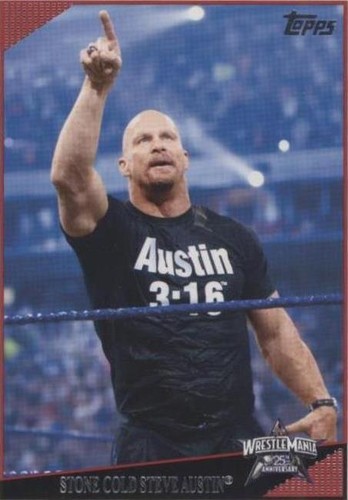 2009 Topps WWE - Steve Austin #89