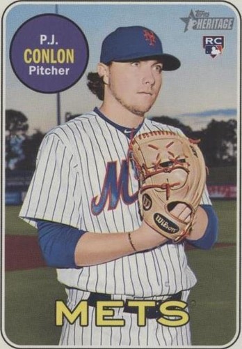 2018 Topps Heritage High Number - P.J. Conlon #560