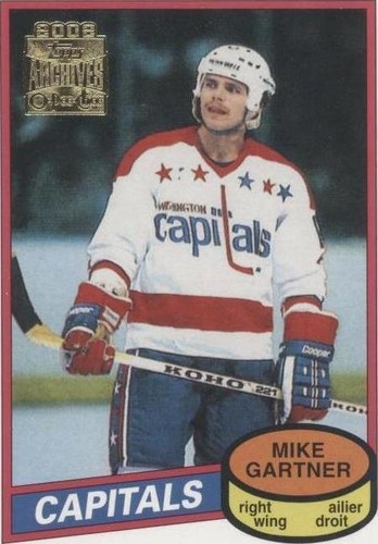 2001-02 Topps/O-Pee-Chee Archives - Mike Gartner #81