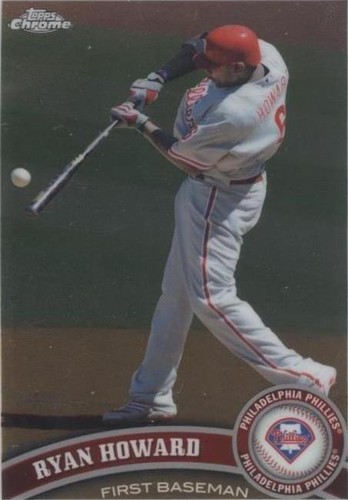 2011 Topps Chrome - Ryan Howard #45