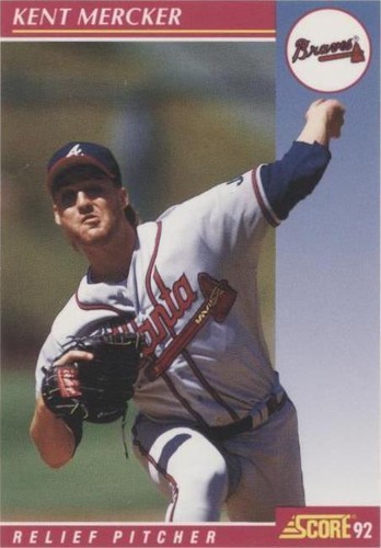 1992 Score - Kent Mercker #178
