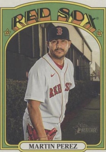 2021 Topps Heritage - Martin Perez #62