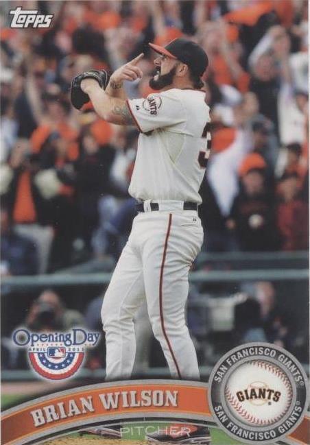 Topps Opening Day 2011 - Brian Wilson #101