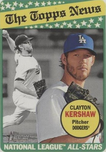 2018 Topps Heritage - Clayton Kershaw #256